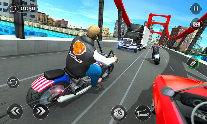 Play Real Gangster Bike Racing  and enjoy Real Gangster Bike Racing with UptoPlay