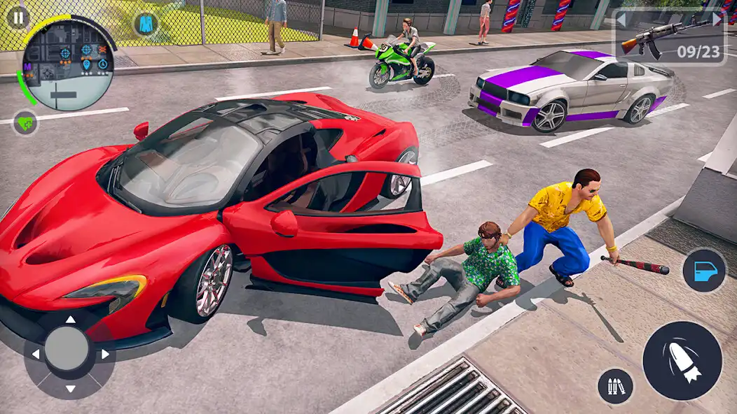 Play Real Gangster Game Vegas Crime as an online game Real Gangster Game Vegas Crime with UptoPlay