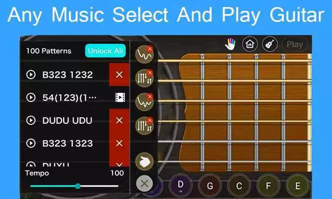 Play real guitar