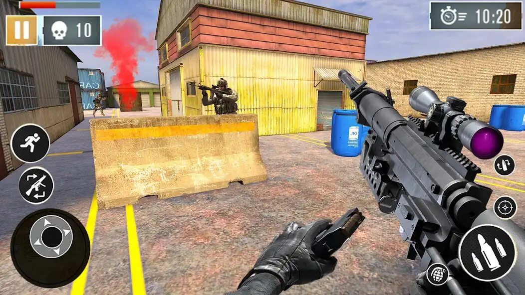 Play Real Gun Shooting FPS State as an online game Real Gun Shooting FPS State with UptoPlay
