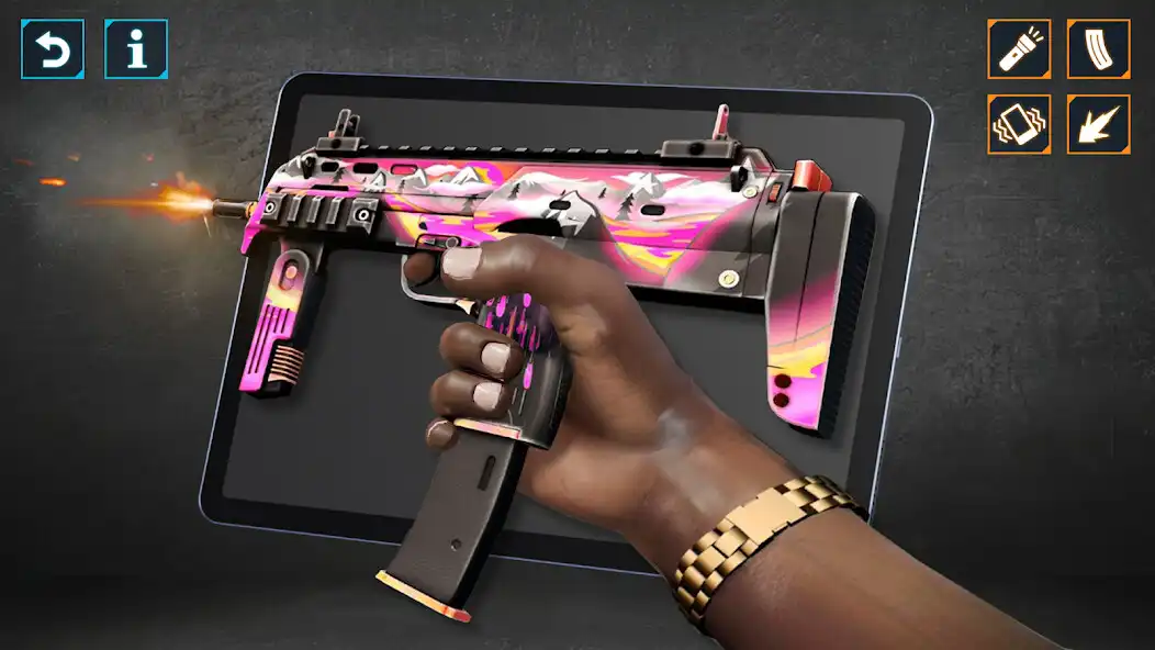 Play Real Gun Sounds: Gun Simulator as an online game Real Gun Sounds: Gun Simulator with UptoPlay