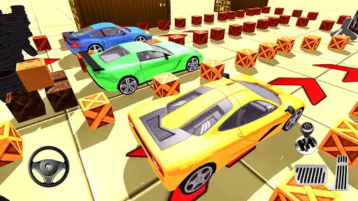 Play Real Hard car parking as an online game Real Hard car parking with UptoPlay