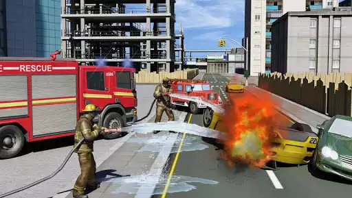 Play Real Hero FireFighter 3d Game