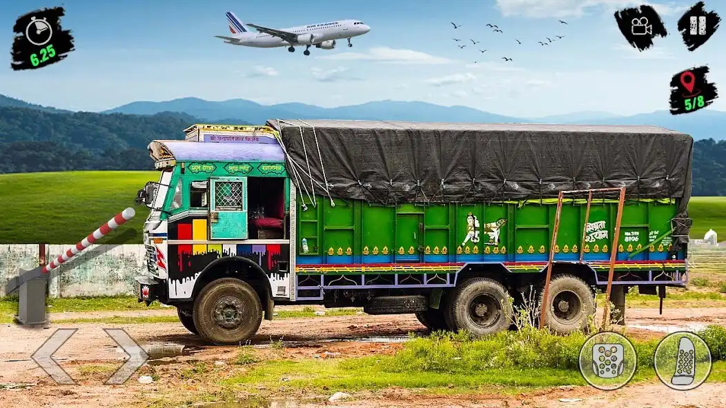 Play Real Indian Cargo Truck Driver as an online game Real Indian Cargo Truck Driver with UptoPlay