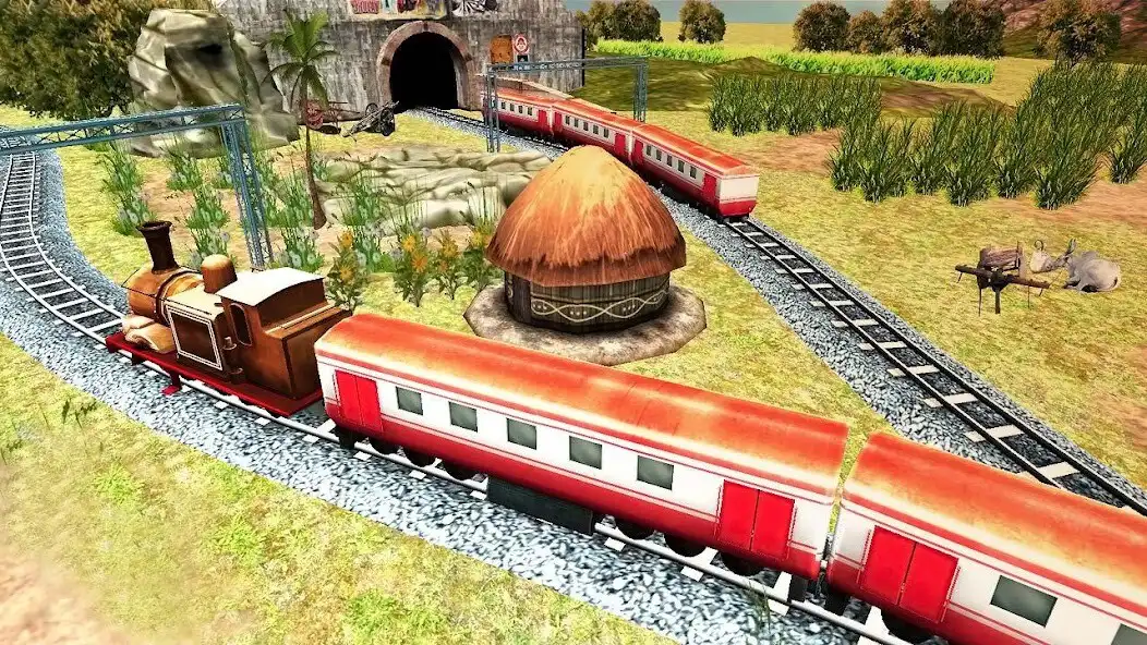 Real Indian Train Sim Train 3D online game with UptoPlay