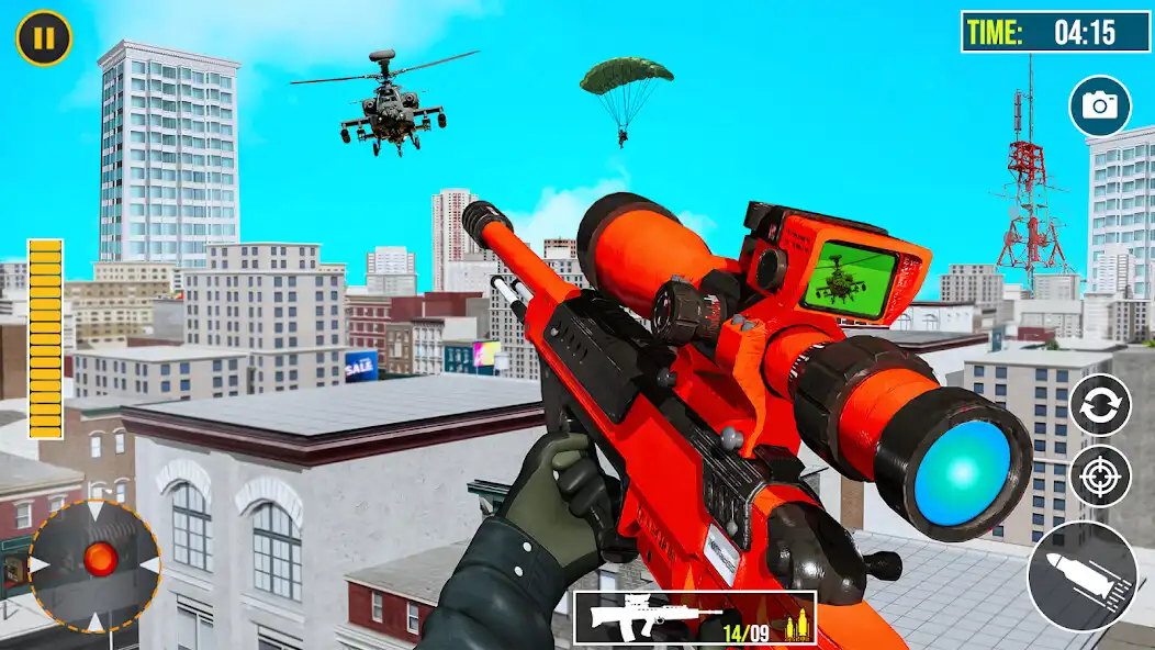 Play Realistic FPS Sniper Shooter as an online game Realistic FPS Sniper Shooter with UptoPlay