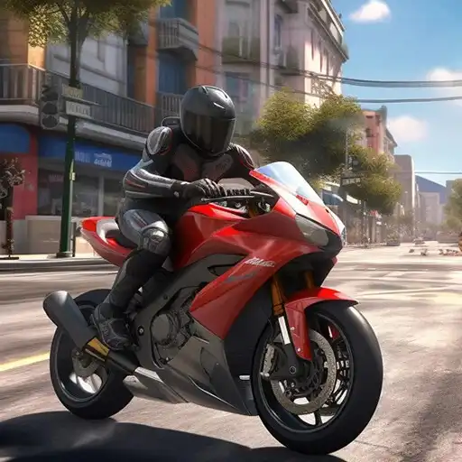Play Realistic Moto Simulator: City APK