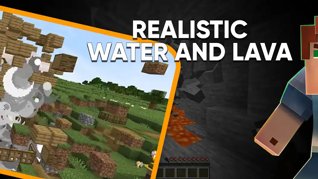 Play Realistic Physics Mod MCPE as an online game Realistic Physics Mod MCPE with UptoPlay