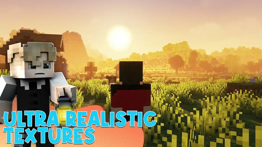 Play Realistic Shader Mod Minecraft as an online game Realistic Shader Mod Minecraft with UptoPlay