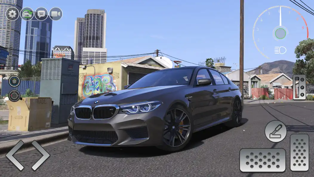Play Realistic Simulator BMW M5 Car  and enjoy Realistic Simulator BMW M5 Car with UptoPlay