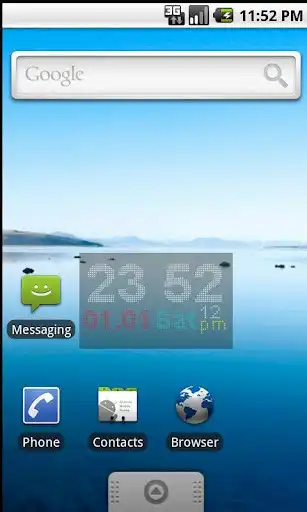 Play Real LED Clock Widget  and enjoy Real LED Clock Widget with UptoPlay