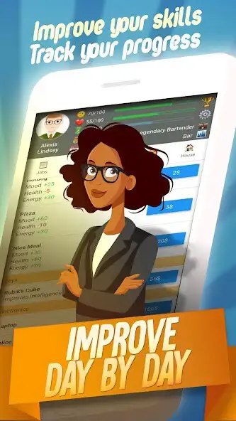 Play Real Life Simulator Sim RPG as an online game Real Life Simulator Sim RPG with UptoPlay