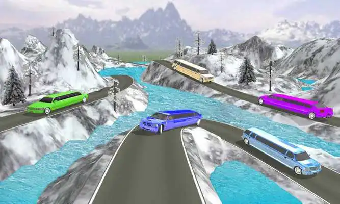 Play Real Luxury Limo Taxi Car Offroad Drive Simulator