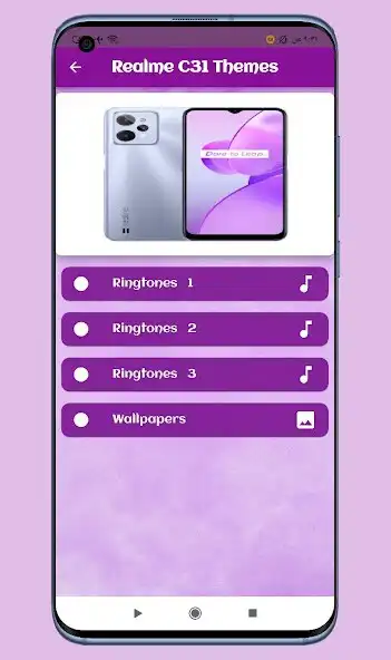 Play Realme C31 Ringtone and enjoy Realme C31 Ringtone with UptoPlay Play Realme C31 Ringtone and enjoy Realme C31 Ringtone with UptoPlay