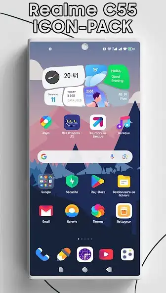 Play realme c55 theme  and enjoy realme c55 theme with UptoPlay