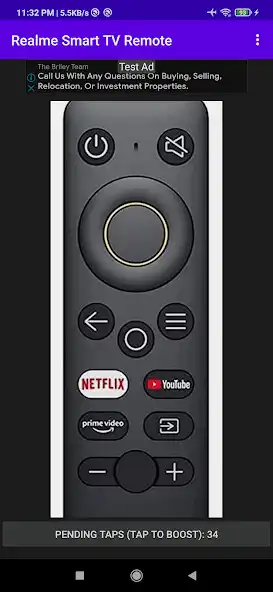 Play Realme Smart TV Remote  and enjoy Realme Smart TV Remote with UptoPlay