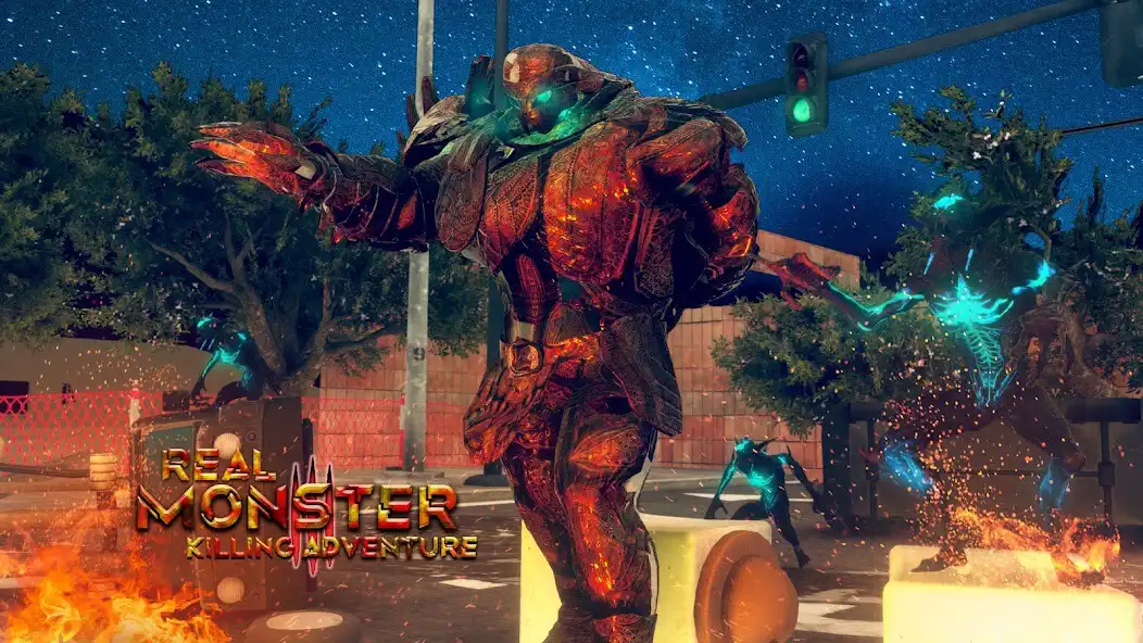 Play Real Monster Killing Adventure as an online game Real Monster Killing Adventure with UptoPlay