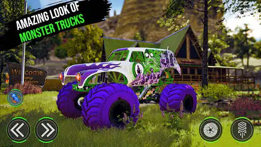 Play Real Monster Truck Crash Derby as an online game Real Monster Truck Crash Derby with UptoPlay