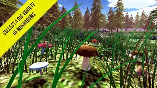 Play Real Mushroom Hunting Simulator 3D as an online game Real Mushroom Hunting Simulator 3D with UptoPlay