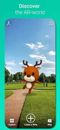 Play Real Note - Social AR Network as an online game Real Note - Social AR Network with UptoPlay