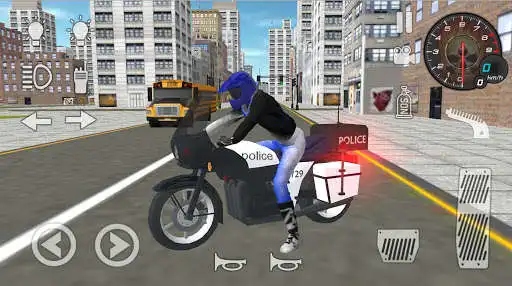 Play Real Police Motorbike Simulator 2020  and enjoy Real Police Motorbike Simulator 2020 with UptoPlay
