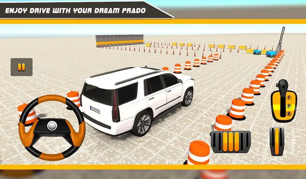 Play Real Prado Car Parking Games as an online game Real Prado Car Parking Games with UptoPlay