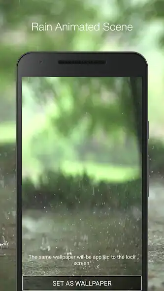 Play Real Rain Live Wallpaper Pro as an online game Real Rain Live Wallpaper Pro with UptoPlay