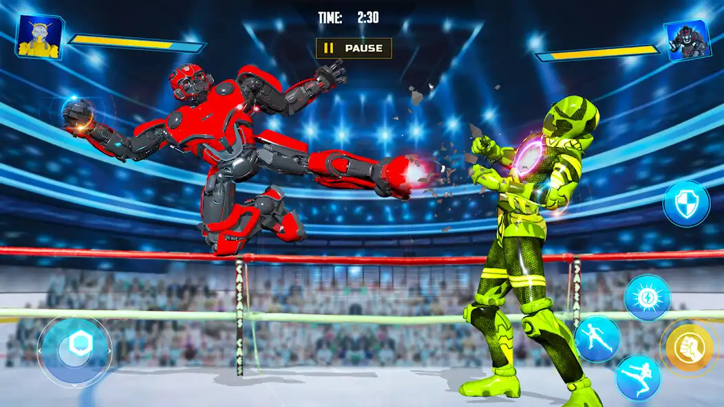 Play Real Ring Robot Boxing Games  and enjoy Real Ring Robot Boxing Games with UptoPlay