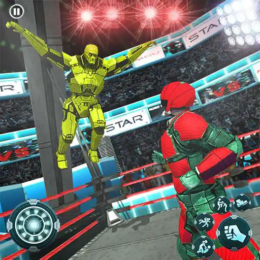 Play Real Ring Superhero Futuristic Robot Fighting Game APK