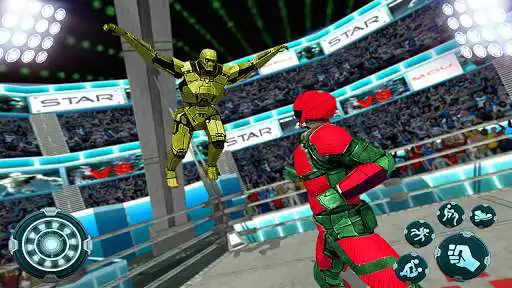 Play Real Ring Superhero Futuristic Robot Fighting Game as an online game online Real Ring Superhero Futuristic Robot Fighting Game with UptoPlay com.risk.ring.rebort.real.fight Play Real Ring Superhero Futuristic Robot Fighting Game as an online game Real Ring Superhero Futuristic Robot Fighting Game with UptoPlay