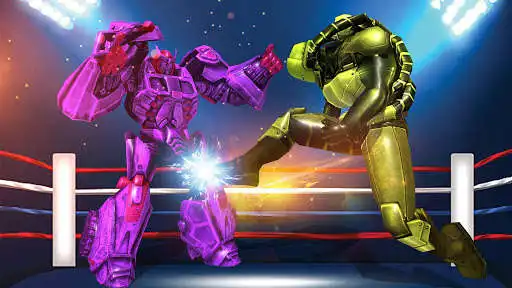 Play Real Robot Ring battle 2019 as an online game Real Robot Ring battle 2019 with UptoPlay
