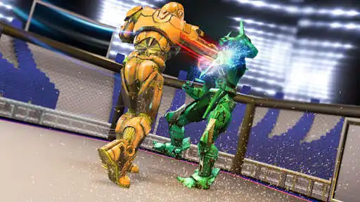 Play Real Robot Ring Steel Fighting Games as an online game Real Robot Ring Steel Fighting Games with UptoPlay
