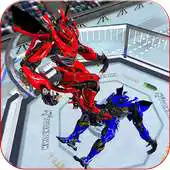 Free play online Real Robots Cage Ring Fighting- Mech Battle Arena APK
