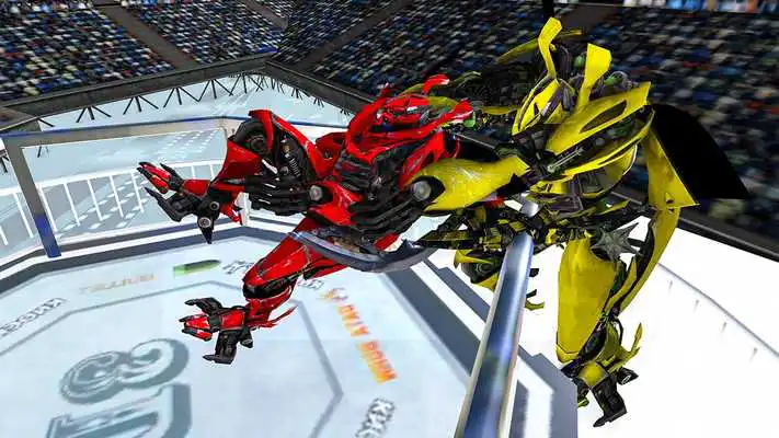 Play Real Robots Cage Ring Fighting- Mech Battle Arena