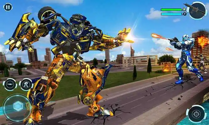Play Real Robot Shark Game: Angry Shark Robot Transform