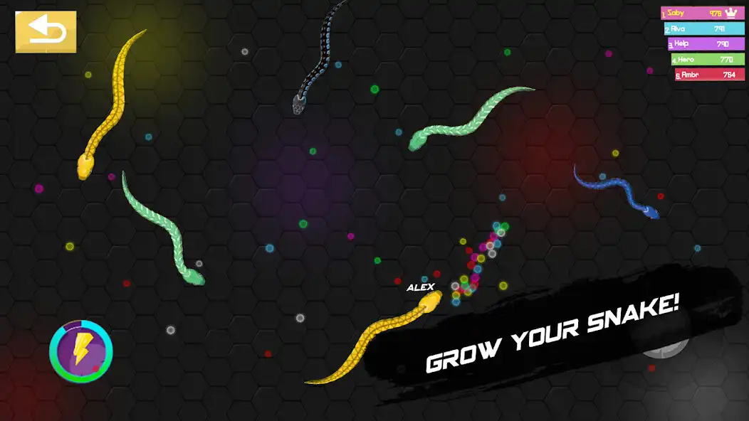 Play Real Snake - Giant Worms Zone as an online game Real Snake - Giant Worms Zone with UptoPlay