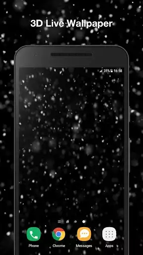Play Real Snow Live Wallpaper