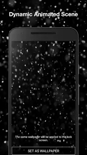 Play Real Snow Live Wallpaper