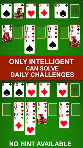 Play Real Solitaire: The Addicting Ancient Game of Club as an online game Real Solitaire: The Addicting Ancient Game of Club with UptoPlay