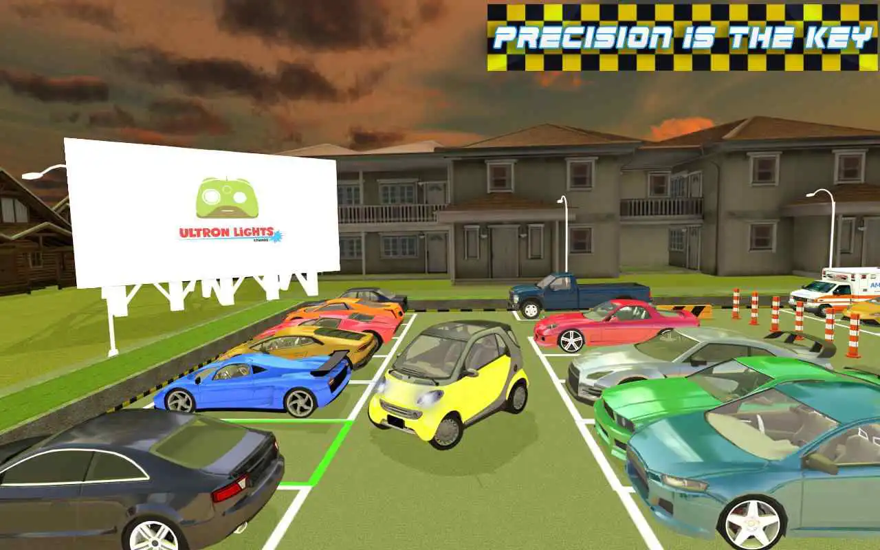 Play Real Sports Car Parking Game:City Car Hard Drive