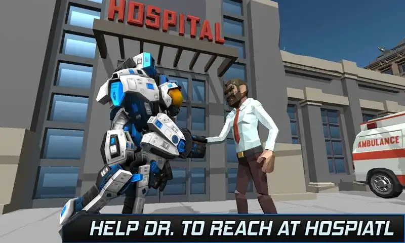 Play Real Steel Flying Robot Hero as an online game Real Steel Flying Robot Hero with UptoPlay