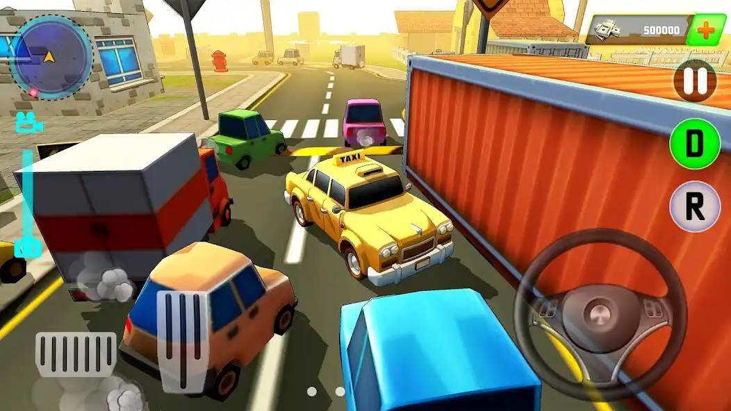 Play Real taxi driving game : Classic car parking arena  and enjoy Real taxi driving game : Classic car parking arena with UptoPlay