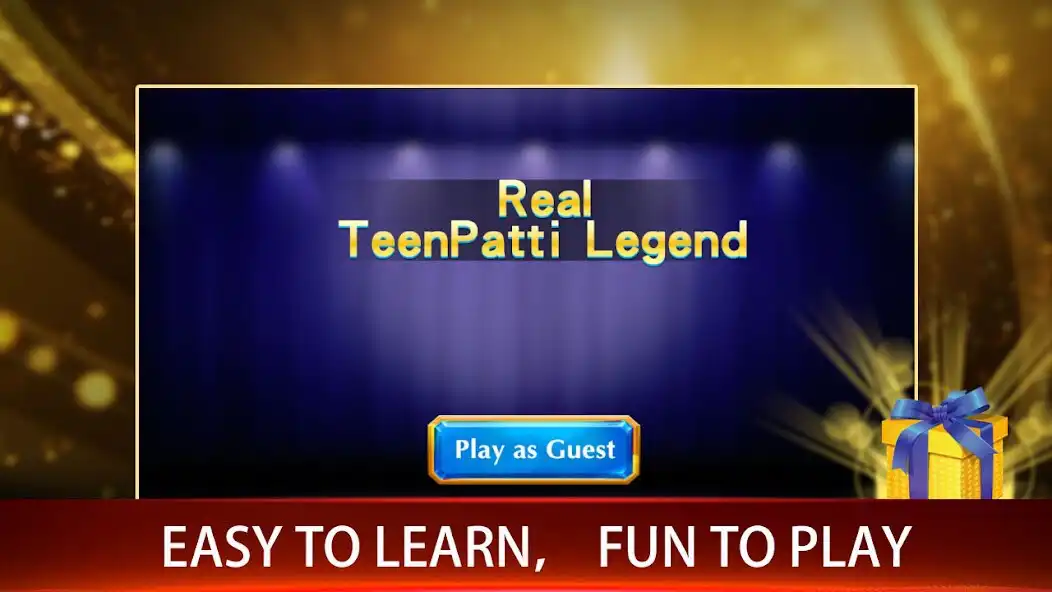 Play Real Teen Patti Legend as an online game Real Teen Patti Legend with UptoPlay