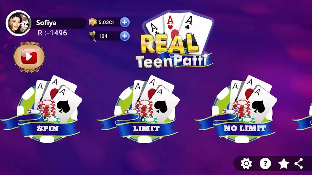 Play Real Teen Patti  and enjoy Real Teen Patti with UptoPlay