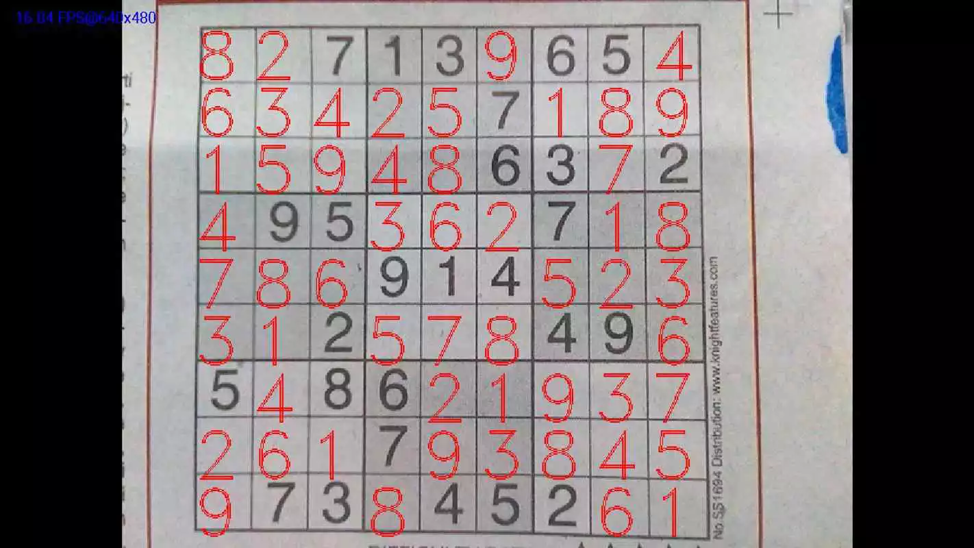 Play Realtime Sudoku Solver