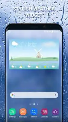 Play Real-time Weather  Temperature Widget