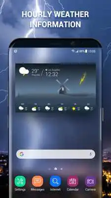 Play Real-time Weather  Temperature Widget
