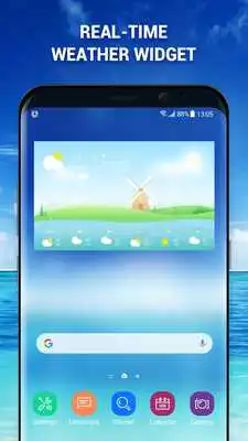 Play Real-time Weather  Temperature Widget