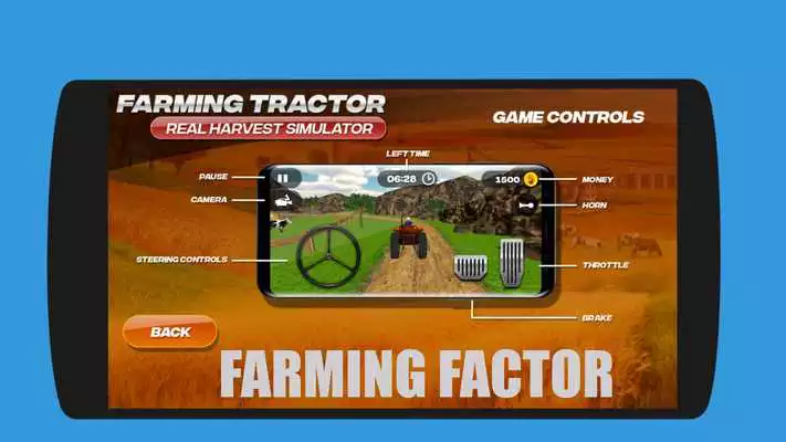 Play Real Tractor Farming Harvest  Simulator 3D