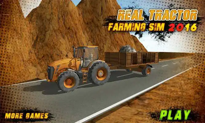 Play Real Tractor Farming Sim 2016